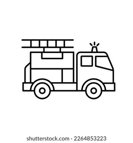 Fire brigade Vector Icon easily modify

