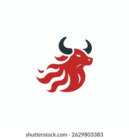 Fire Bull Logo for sale.