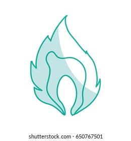 Fire burn flamme