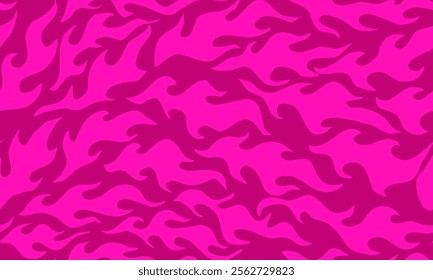 fire burn seamless pattern. fire pattern. cartoon style hand drawn burning pattern.