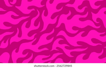 fire burn seamless pattern. fire pattern. cartoon style hand drawn burning pattern.