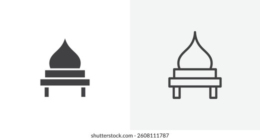Fire burner icons design. vector icons for ui designs