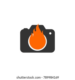 Fire Camera Icon and Logo Image