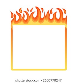 Fogata de fuego Flame Gráficos disponibles para diversos medios y proyectos
