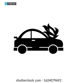 fire car icon isolated sign symbol vector illustration - high quality black style vector icons
