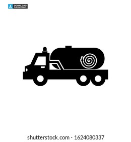 fire car icon isolated sign symbol vector illustration - high quality black style vector icons
