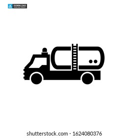 fire car icon isolated sign symbol vector illustration - high quality black style vector icons
