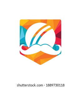 Fire check vector logo design template. Fire and checkmark icon design.	
