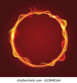 Fire Circle template design