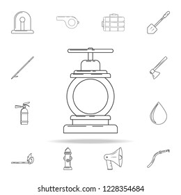 fire clamp icon. Fireman icons universal set for web and mobile