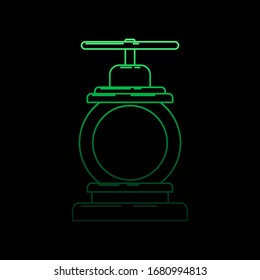 Fire clamp nolan icon. Simple thin line, outline vector of fireman icons for ui and ux, website or mobile application