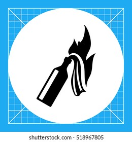 Fire Cocktail Icon