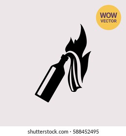Fire Cocktail Icon