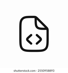 fire code programming icon sign vector