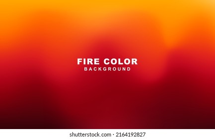 Fire color minimalist abstract background. Blurred color background
