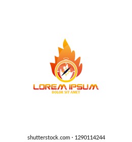 Fire Compass Logo Inspiration