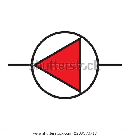 Fire control signs according to IMO Resolution Fire pump
