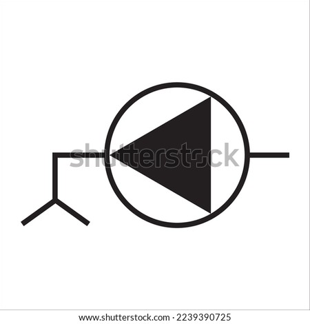 Fire control signs according to IMO Resolution Bilge pump