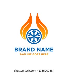 fire cooling logo your company