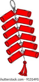 Fire Cracker of Chinese New Year