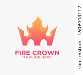 Fire crown logo design inspiration