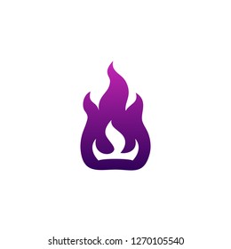Fire Crown logo designs concept vector. Flame Crown logo template. Crown logo Vector. Fire logo