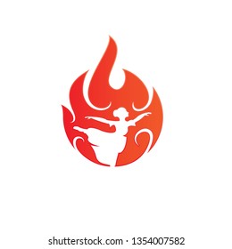 fire dance logo