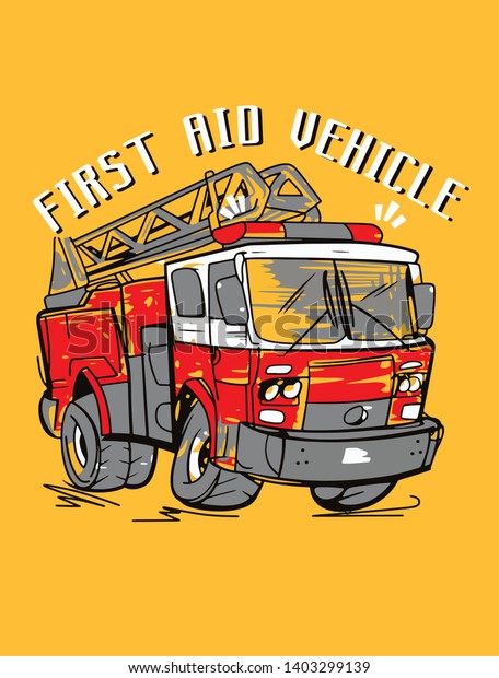 fire department design
print t-shirt