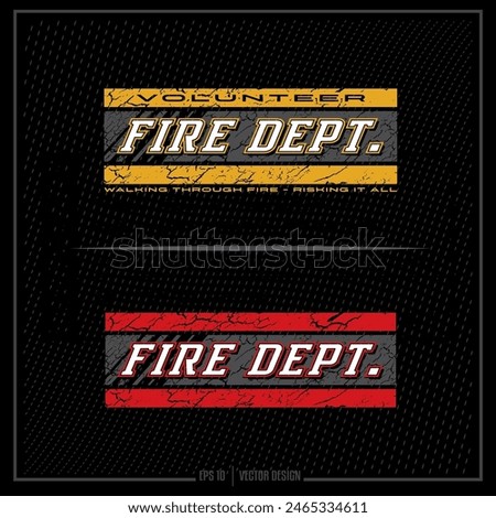 Fire Department, Fireman, Firefighter, Fire Dept. Volunteer Fire Department, Fire Truck, Rescue