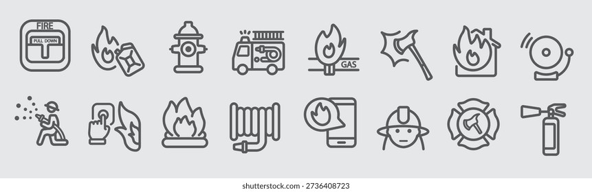 fire department icon vector