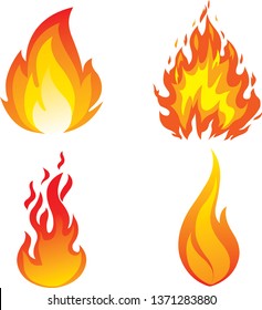 fire design illustrator vector
