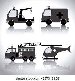 Fire design over white background, vector illustration