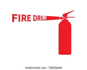 Fire drill Vector design  svg