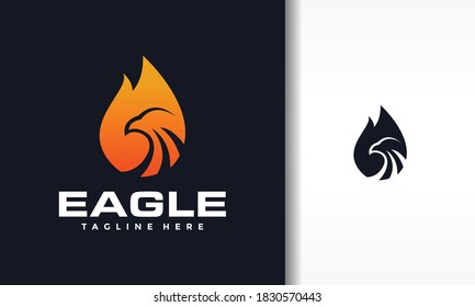 the fire eagle flame logo