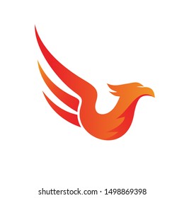 Fire Eagle Logo Design Vector Stock Vector (Royalty Free) 1498869398 ...