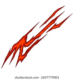 Arte de la ilustración de la decoración del elemento del fuego