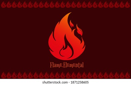 fire element design that symbolizes the spirit of life
