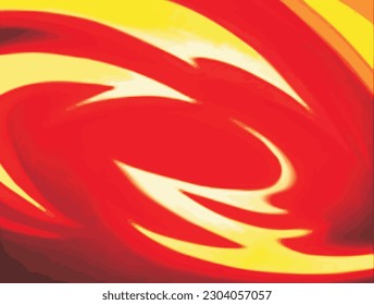 Fire element design vector stock illustration background