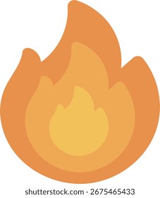 Fire Element Flame Fantasy Illustration
