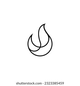 Design des Logos für Feuerelemente
