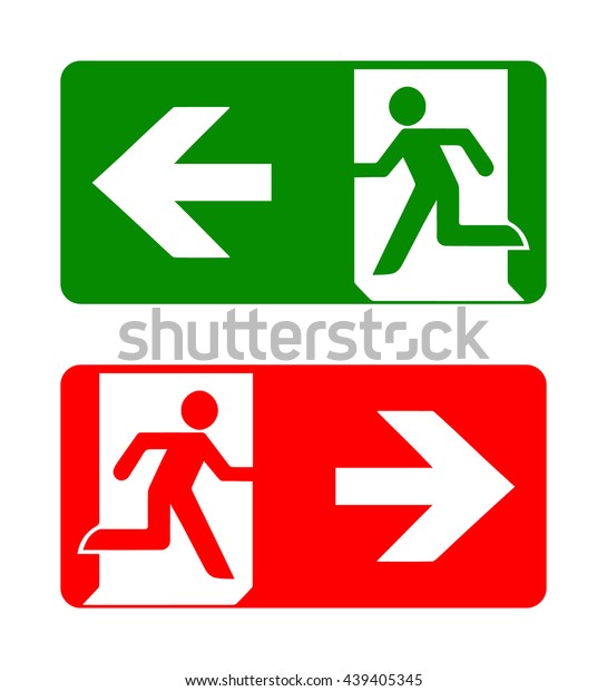 Fire Emergency Icons Vector Illustration Fire Stock Vector (Royalty ...