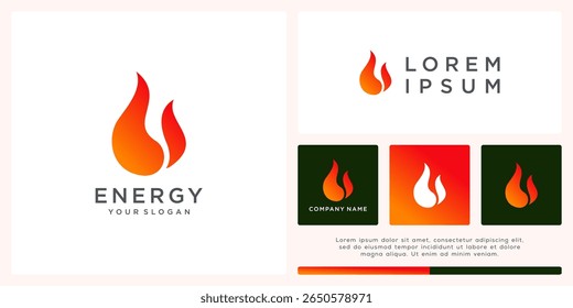 Design-Vorlage für Brandenergie-Logo