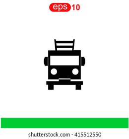 Fire engine icon.