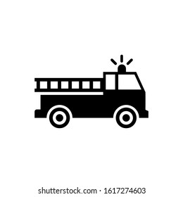 Fire Engine icon. Fire Truck icon trendy illustration.