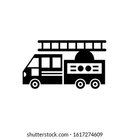 Fire Engine icon. Fire Truck icon trendy illustration.