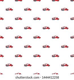 Fire engine pattern seamless vector repeat for any web design