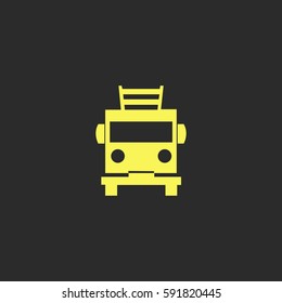 Fire engine vector  icon.