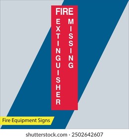 fire equipment signs vector files signs set illustration signs and symbols design fire equipment signs