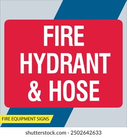 fire equipment signs vector files signs set illustration signs and symbols design fire equipment signs