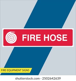 fire equipment signs vector files signs set illustration signs and symbols design fire equipment signs